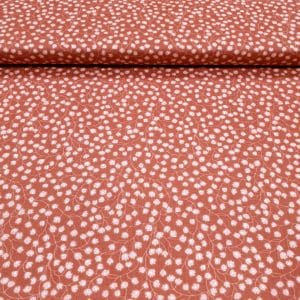 Tela Sunlit Flor Peq Rosa