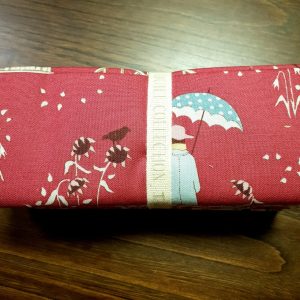 5 Fat Quarter Bundle Red & Pink 300115
