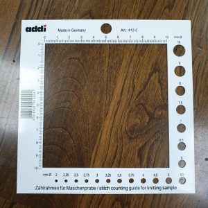 calculador de puntos y vueltas en 10x10 cm