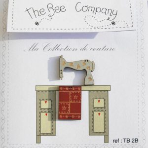 boton the bee company maquina coser y quilt
