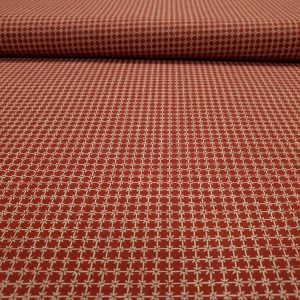 tela patchwork roja summertime
