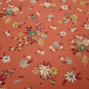 tela patchwork tilda daisyfield ginger-d