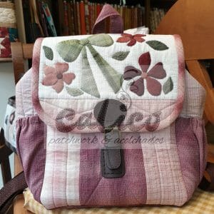 mochila japonesa patchwork