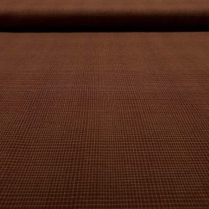 tela patchwork tramada japonesa granate cuadros pequeños