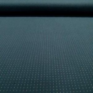 Tela Patchwork Tramada Pespunte Indigo