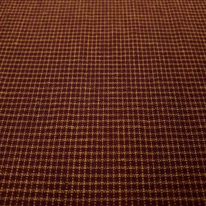 tela patchwork homespun cuadros pequeños rojos