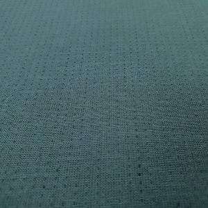 tela tramada pespunte turquesa gris oscuro