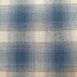 tela cuadros patchwork homespun azul