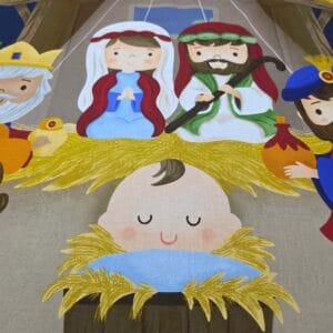 Tela Panel Nacimiento