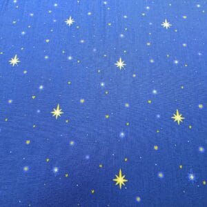 Tela Patchwork Noche Estrellada Navidad